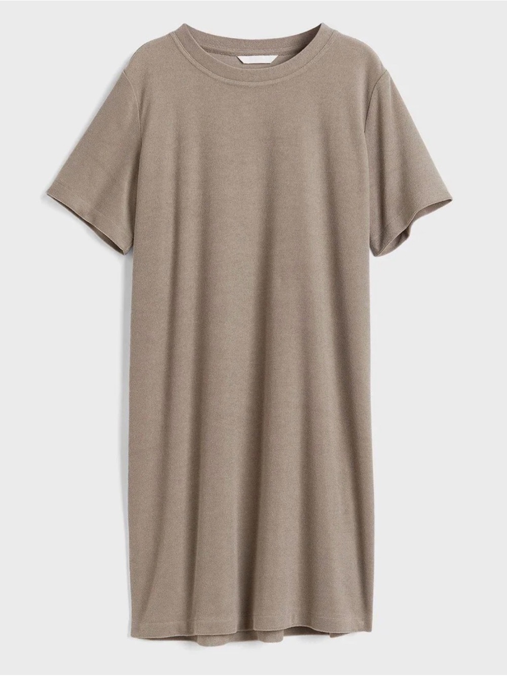 Casual Short Sleeve Knitted T-Shirt Dress